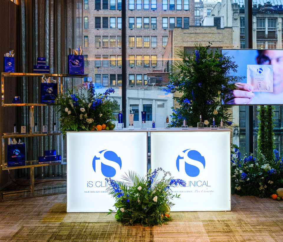 iS Clinical Global Innovator Programme event stand